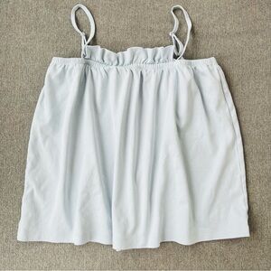 LAKE Pima Ruffle Tank Pajama Top Size Small Cotton Loungewear